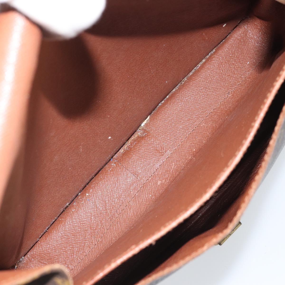 LOUIS VUITTON Monogram Cartouchiere GM Shoulder Bag M51252 LV Auth ka2233