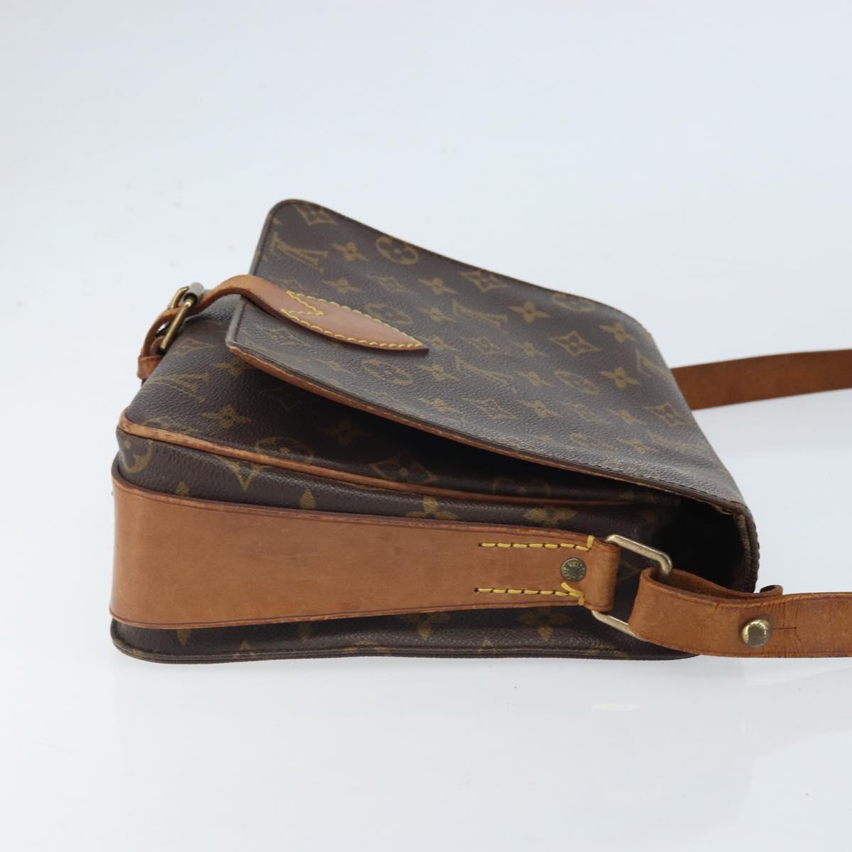 LOUIS VUITTON Monogram Cartouchiere GM Shoulder Bag M51252 LV Auth ka2233