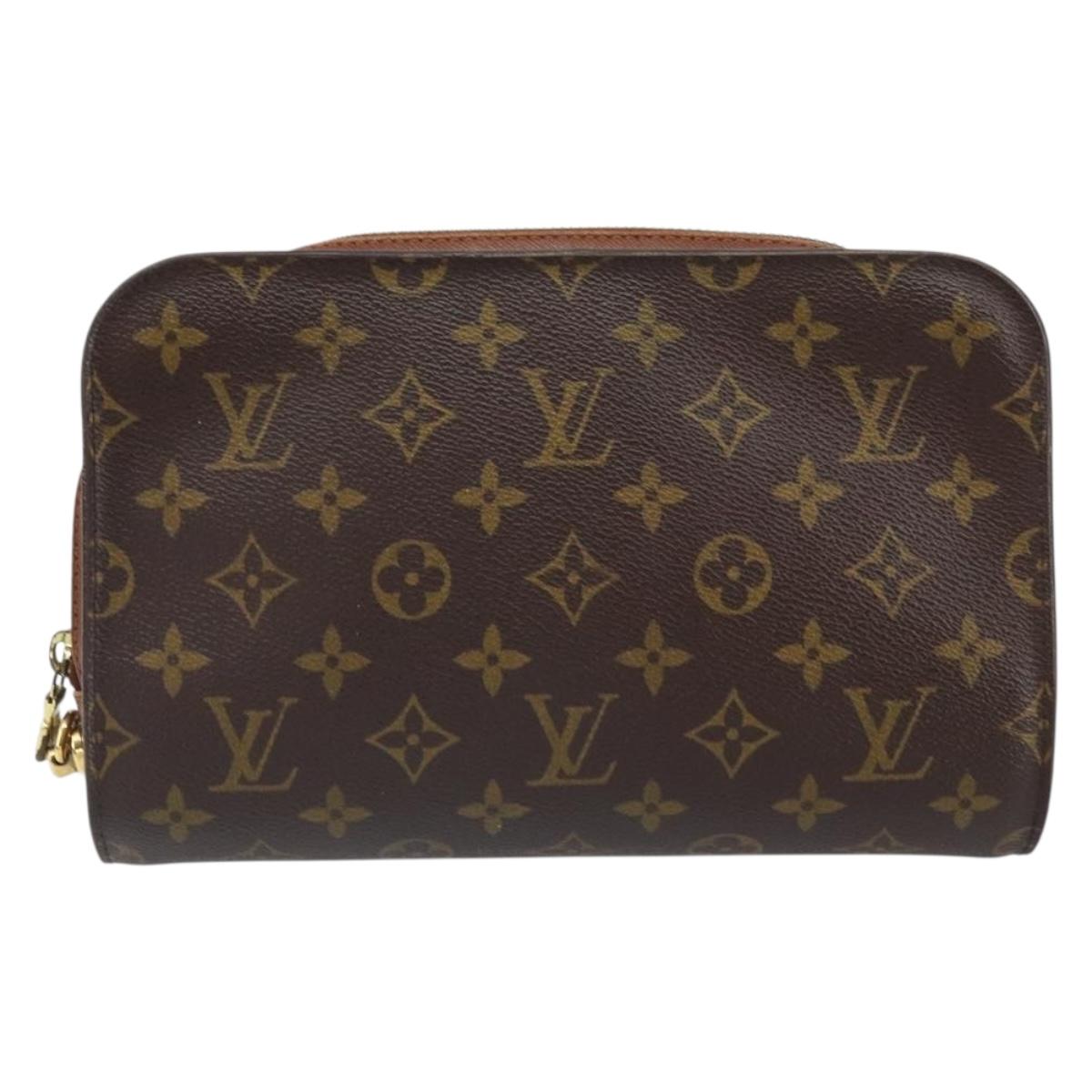 LOUIS VUITTON Monogram Orsay Clutch Bag M51790 LV Auth ka2247