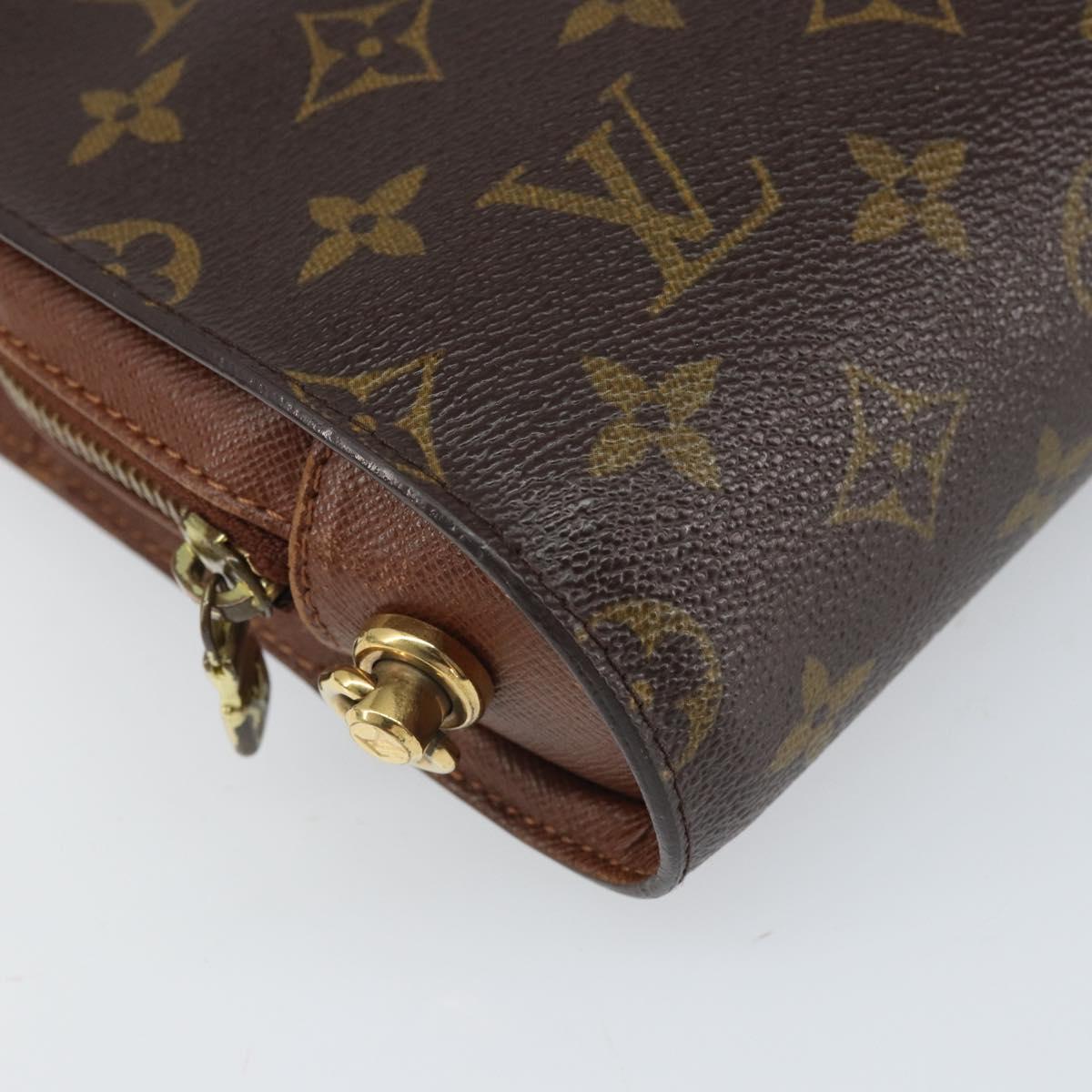LOUIS VUITTON Monogram Orsay Clutch Bag M51790 LV Auth ka2247