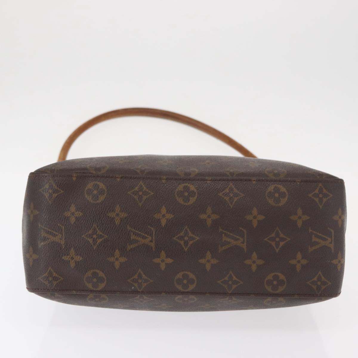 LOUIS VUITTON Monogram Looping GM Shoulder Bag M51145 LV Auth ka225