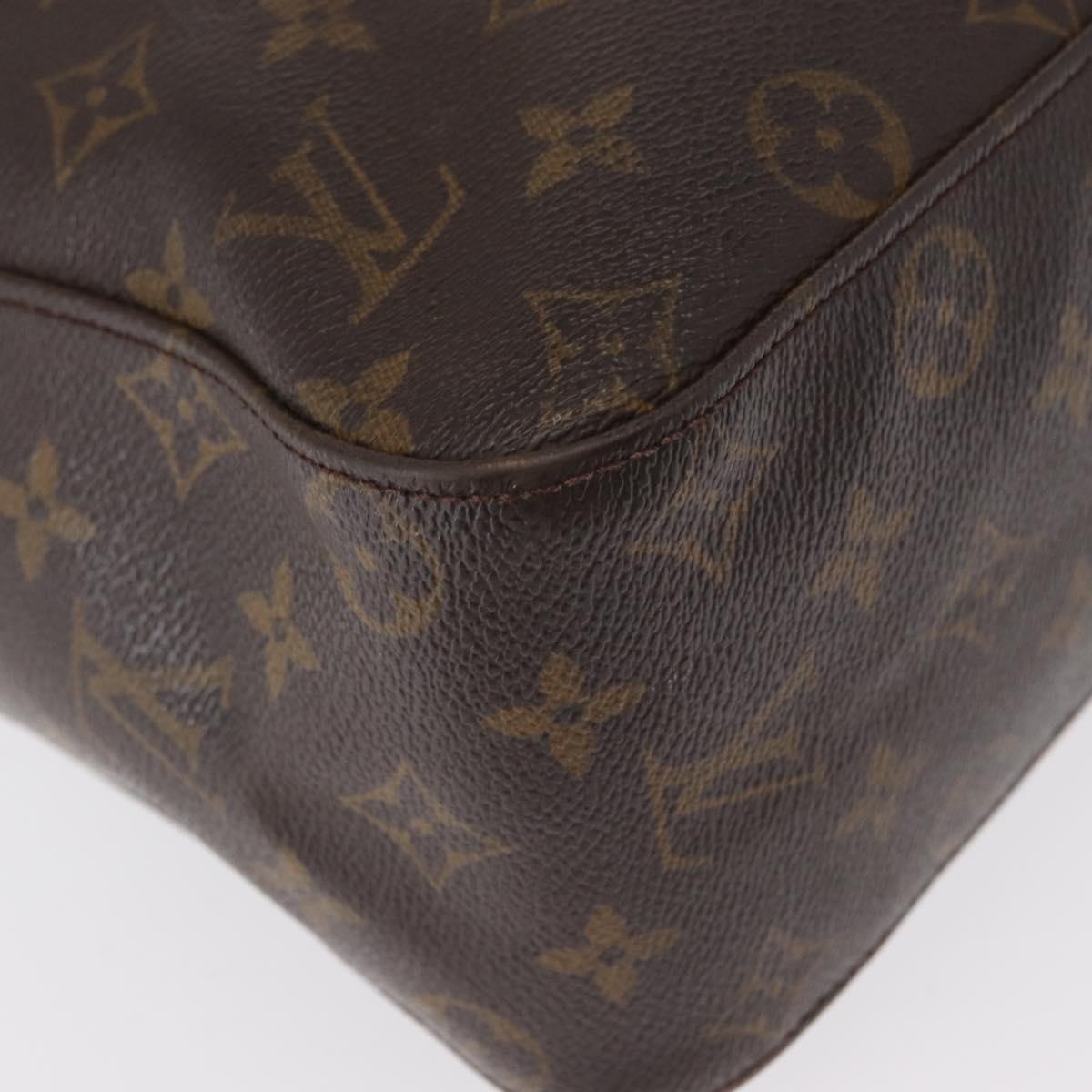 LOUIS VUITTON Monogram Looping GM Shoulder Bag M51145 LV Auth ka225