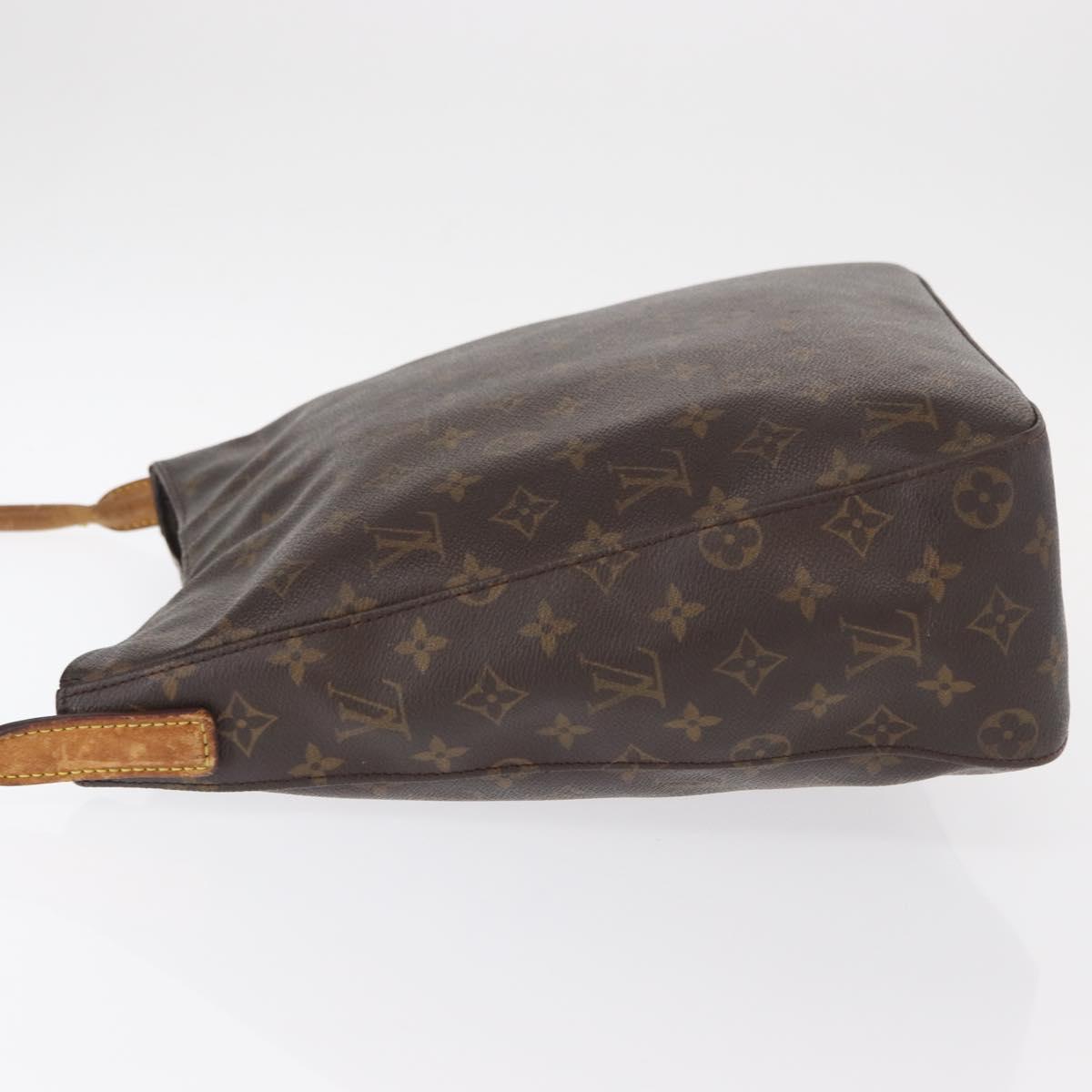 LOUIS VUITTON Monogram Looping GM Shoulder Bag M51145 LV Auth ka225