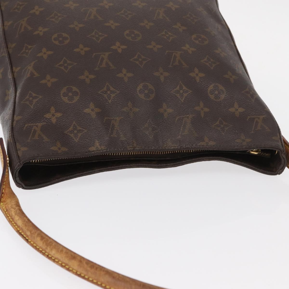 LOUIS VUITTON Monogram Looping GM Shoulder Bag M51145 LV Auth ka225
