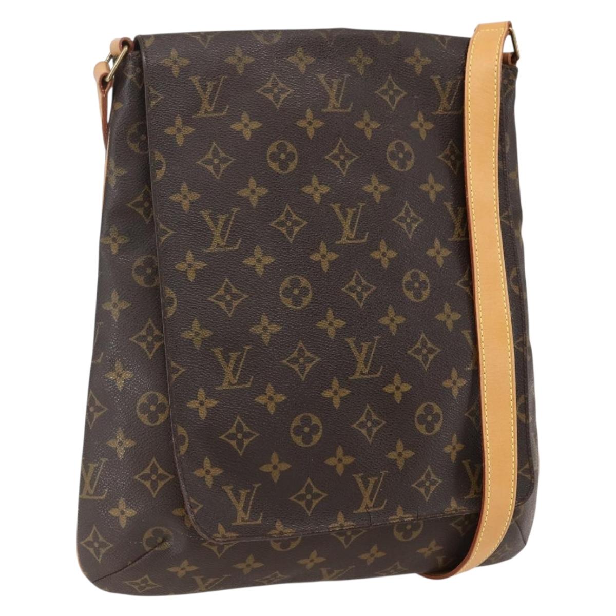 LOUIS VUITTON Monogram Musette Shoulder Bag M51256 LV Auth ka2275