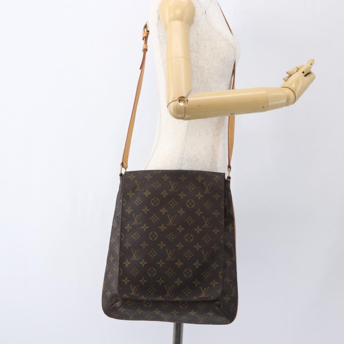 LOUIS VUITTON Monogram Musette Shoulder Bag M51256 LV Auth ka2275
