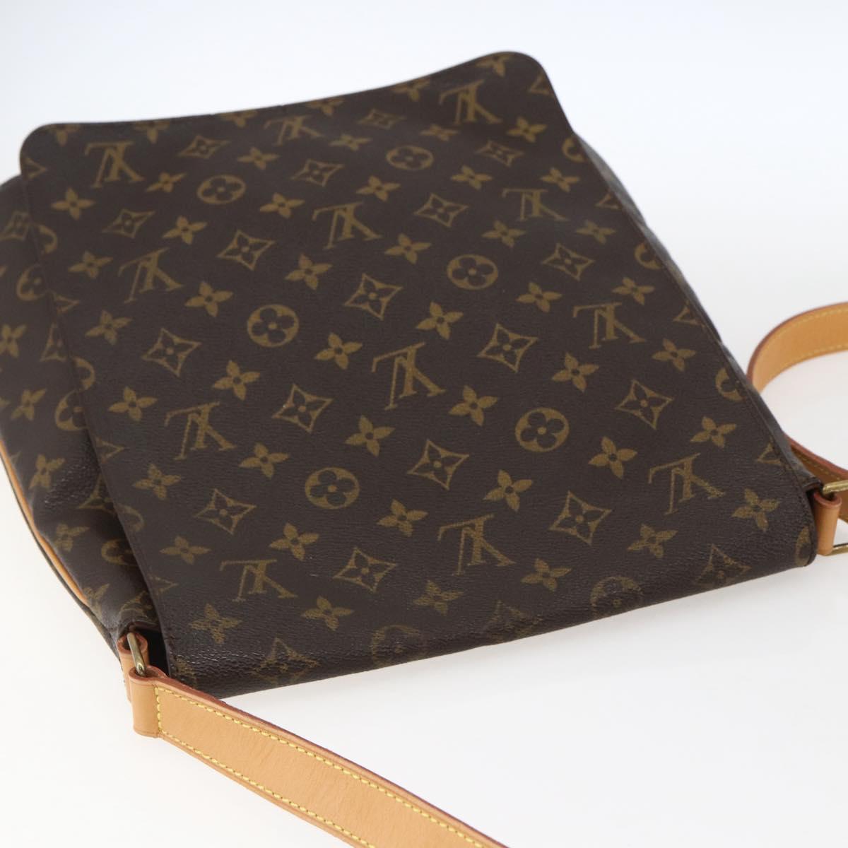 LOUIS VUITTON Monogram Musette Shoulder Bag M51256 LV Auth ka2275