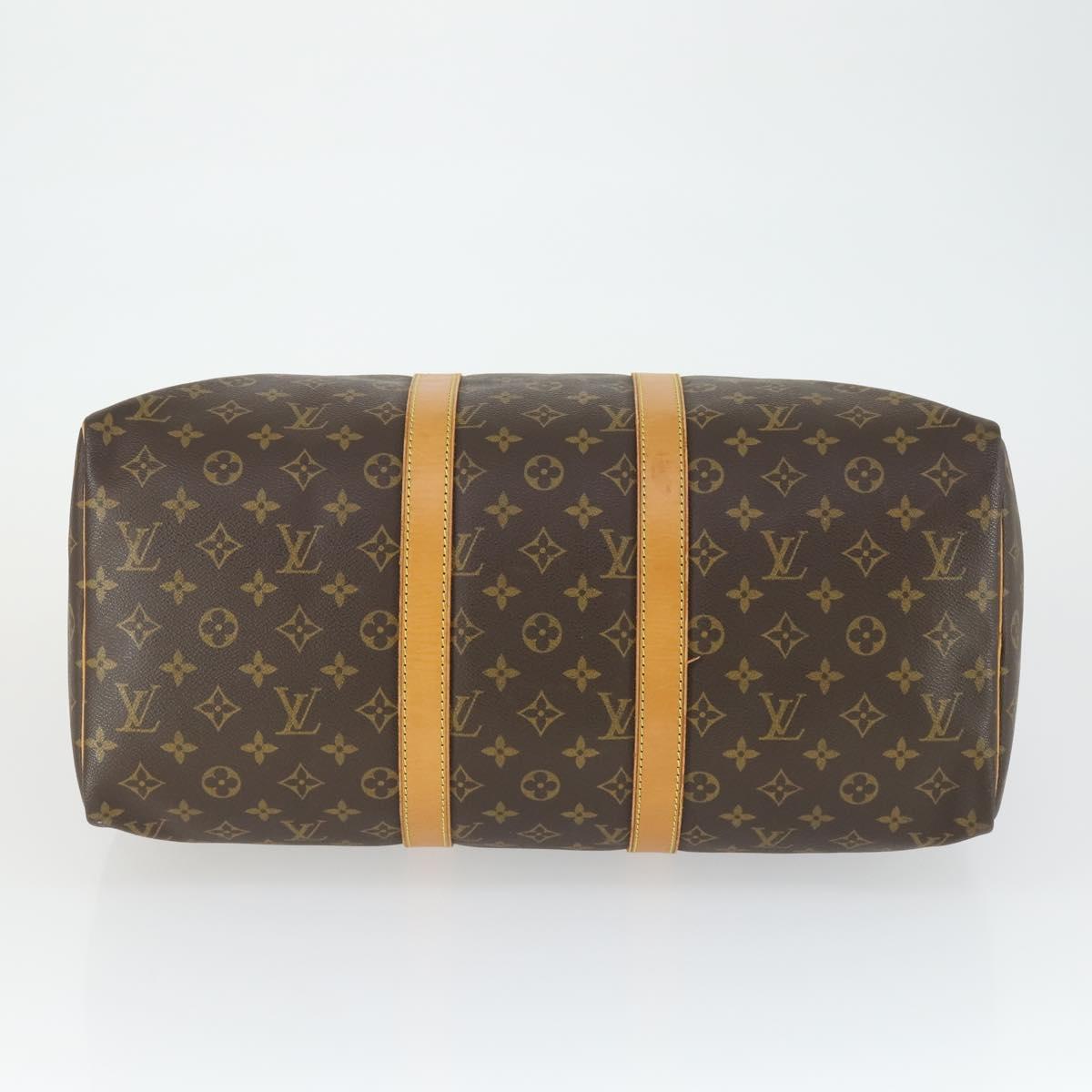 LOUIS VUITTON Monogram Keepall 45 Boston Bag M41428 LV Auth ka2278