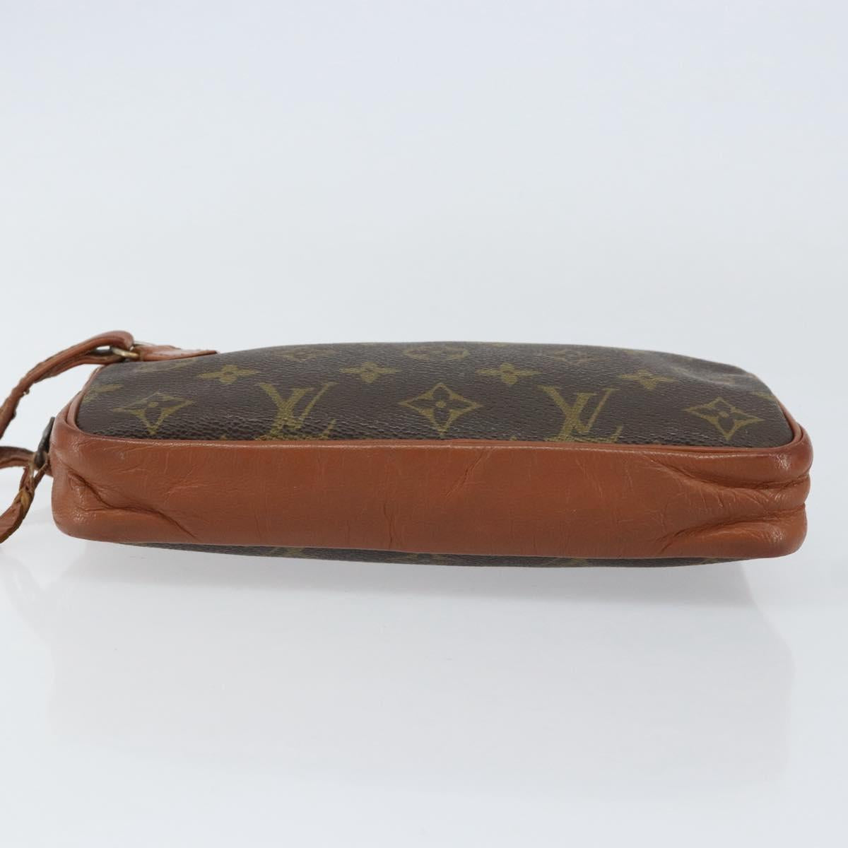 LOUIS VUITTON Monogram Pochette Sports Clutch Bag N0.183 LV Auth ka228