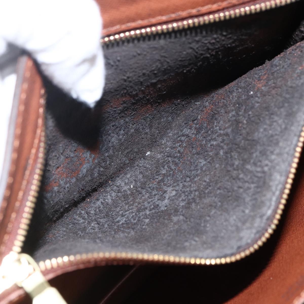 LOUIS VUITTON Monogram Porte Documents Bandouliere Bag M53338 LV Auth ka2282A