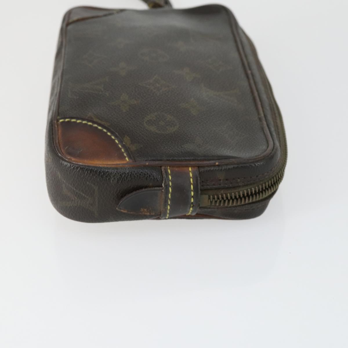 LOUIS VUITTON Monogram Clutch Bag 4 Set LV Auth ka2311