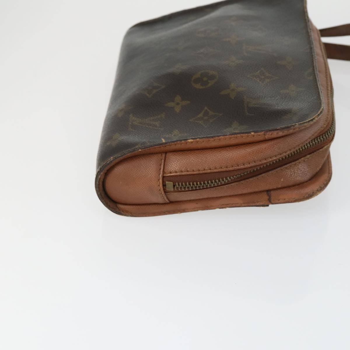 LOUIS VUITTON Monogram Clutch Bag 4 Set LV Auth ka2311