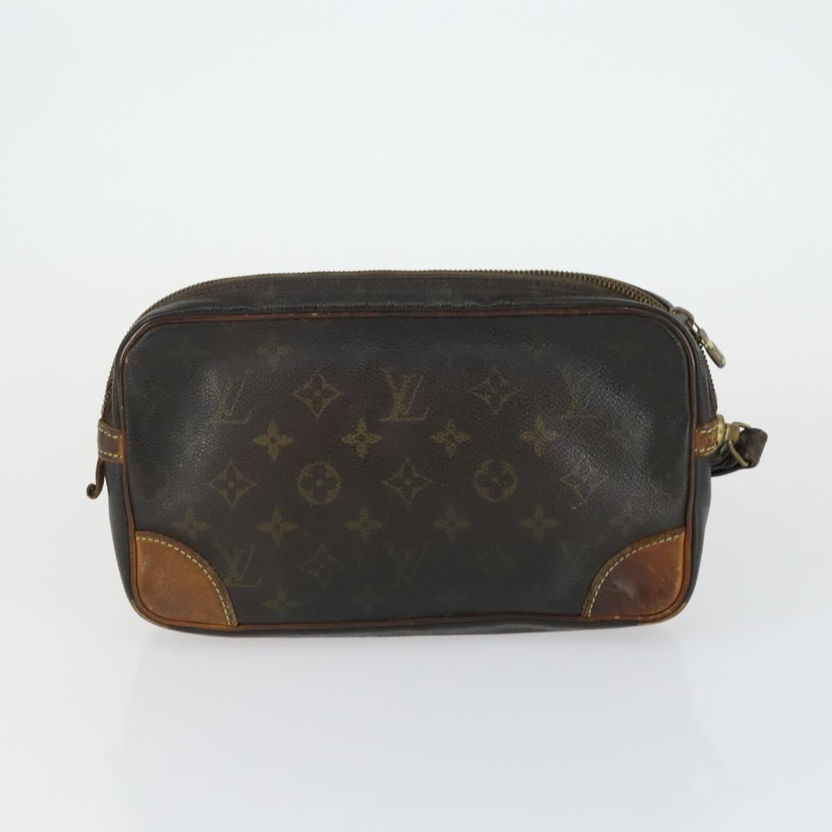 LOUIS VUITTON Monogram Clutch Bag 4 Set LV Auth ka2311