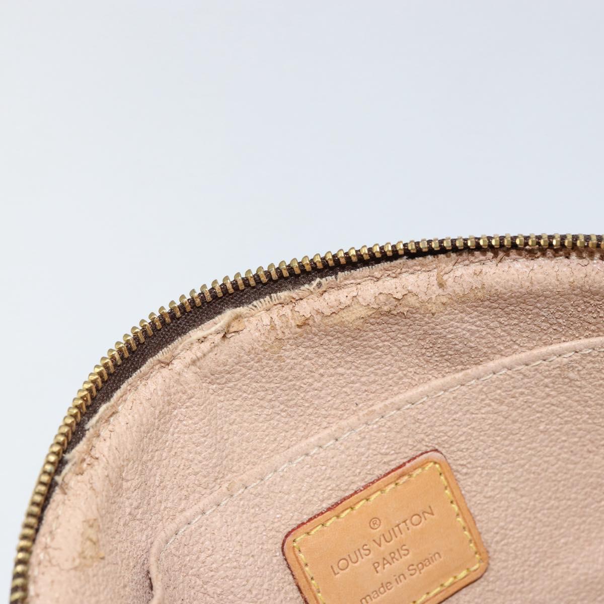 LOUIS VUITTON Monogram Pochette Cosmetic PM Cosmetic Pouch M47515 LV Auth ka232
