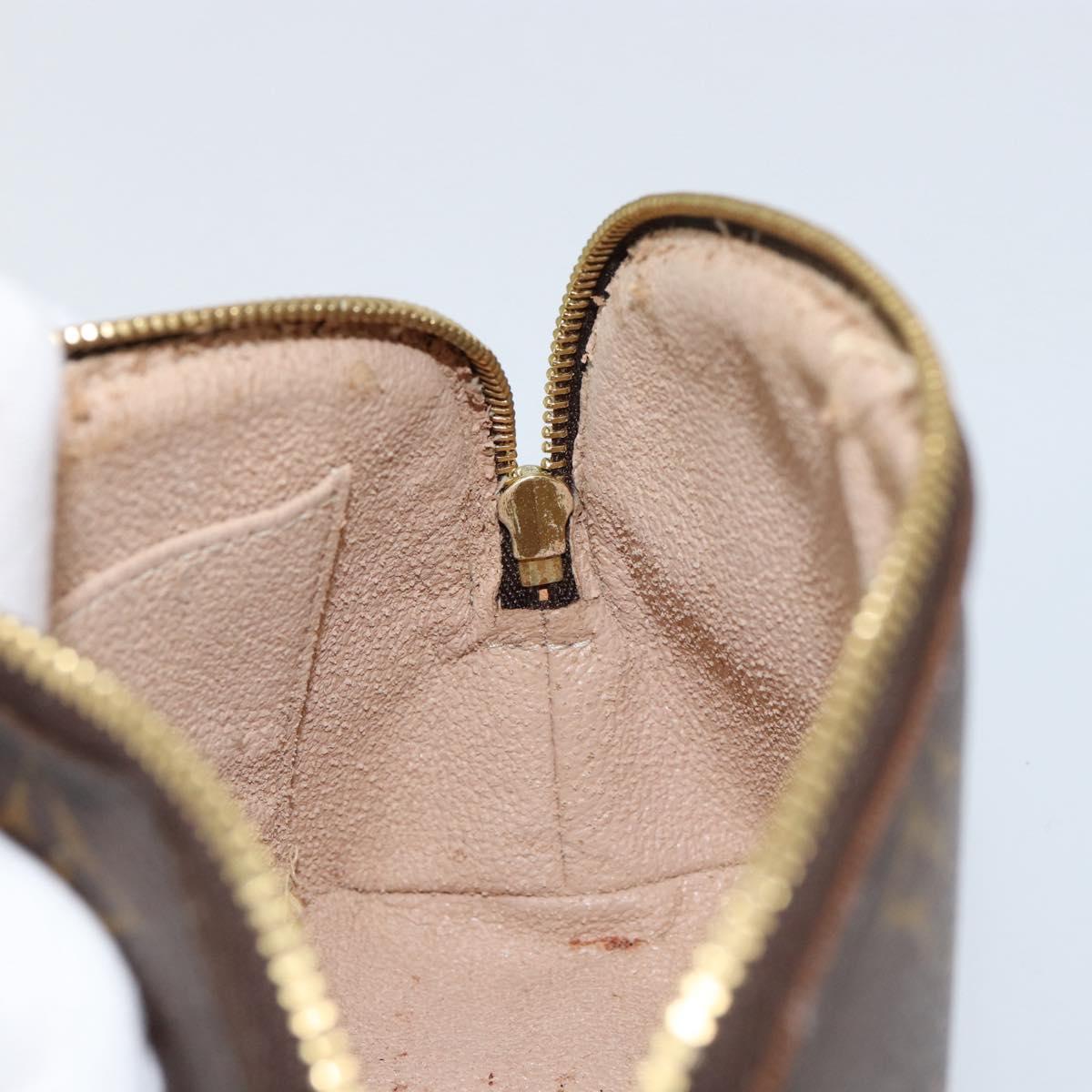 LOUIS VUITTON Monogram Pochette Cosmetic PM Cosmetic Pouch M47515 LV Auth ka232