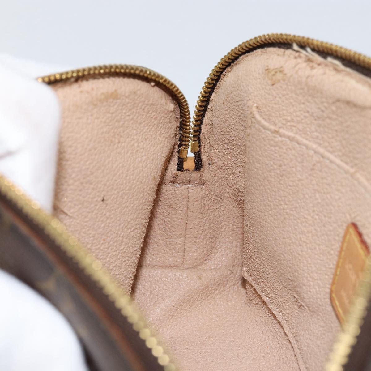 LOUIS VUITTON Monogram Pochette Cosmetic PM Cosmetic Pouch M47515 LV Auth ka232