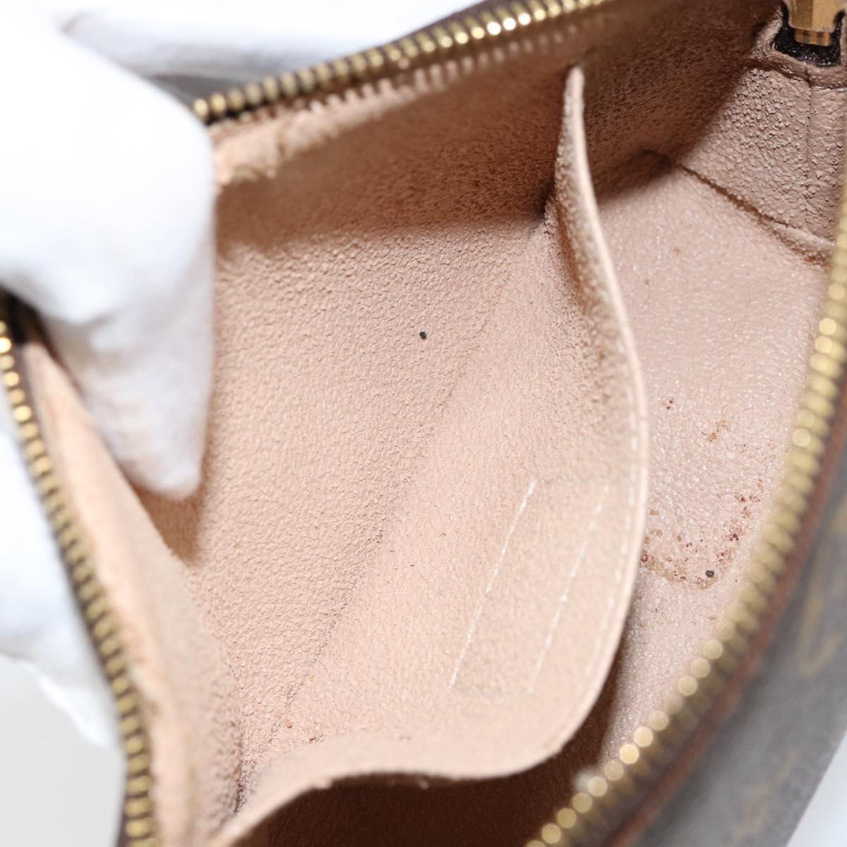 LOUIS VUITTON Monogram Pochette Cosmetic PM Cosmetic Pouch M47515 LV Auth ka232