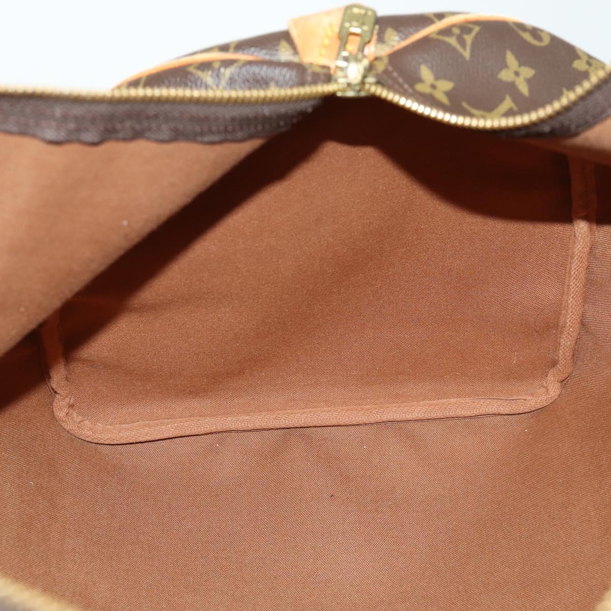 LOUIS VUITTON Monogram Keepall 55 Boston Bag M41424 LV Auth ka2325