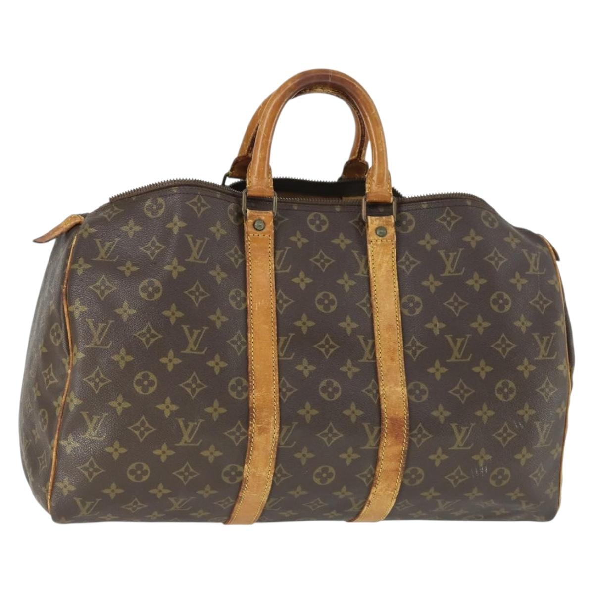 LOUIS VUITTON Monogram Keepall 45 Boston Bag M41428 LV Auth ka2339