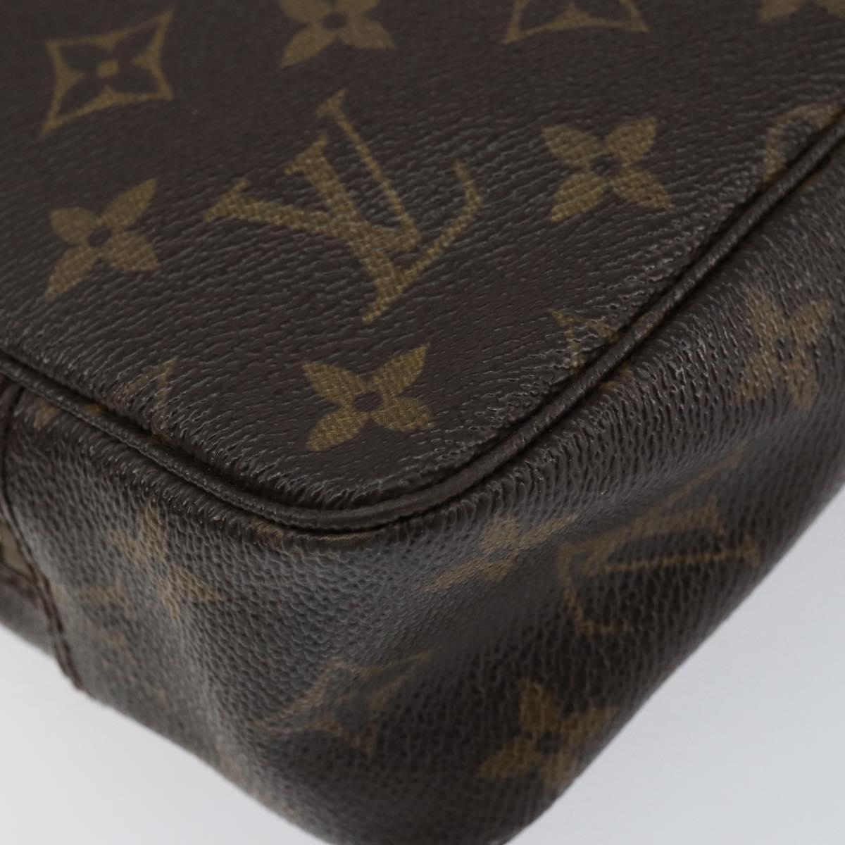 LOUIS VUITTON Monogram Trousse Toilette 23 Clutch Bag M47524 LV Auth ka236