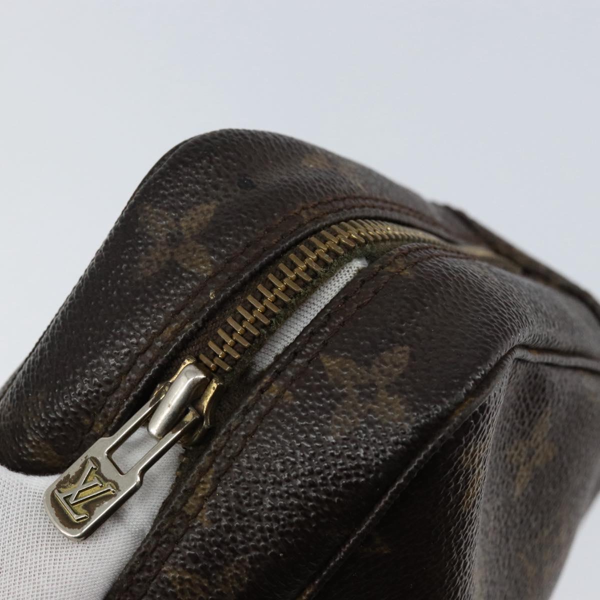 LOUIS VUITTON Monogram Trousse Toilette 23 Clutch Bag M47524 LV Auth ka236