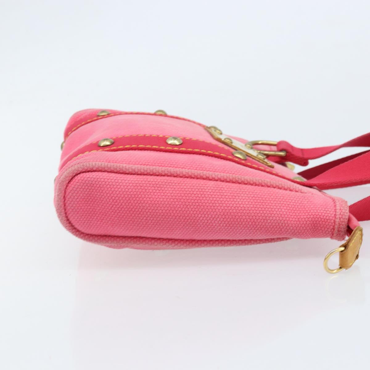LOUIS VUITTON Antigua Cabas PM Hand Bag Rouge Pink M40088 LV Auth ka2366