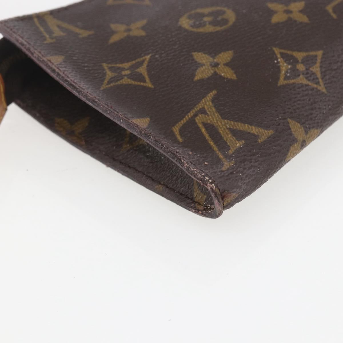 LOUIS VUITTON Monogram Bucket GM Accessory Pouch LV Auth ka237