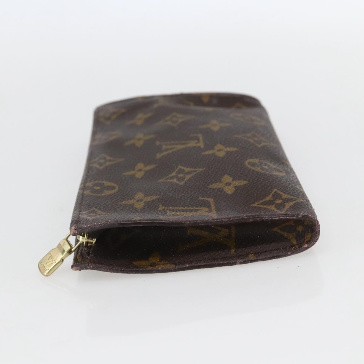 LOUIS VUITTON Monogram Bucket GM Accessory Pouch LV Auth ka237
