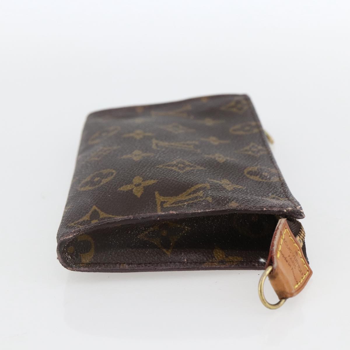 LOUIS VUITTON Monogram Bucket GM Accessory Pouch LV Auth ka237