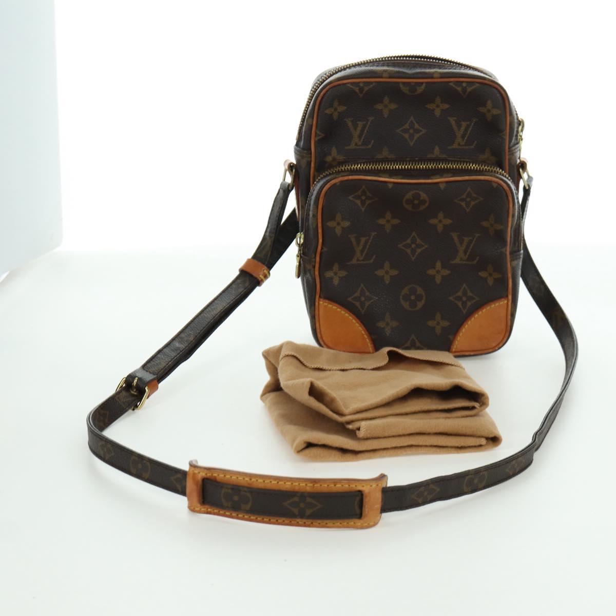 LOUIS VUITTON Monogram Amazon Shoulder Bag M45236 LV Auth ka2371