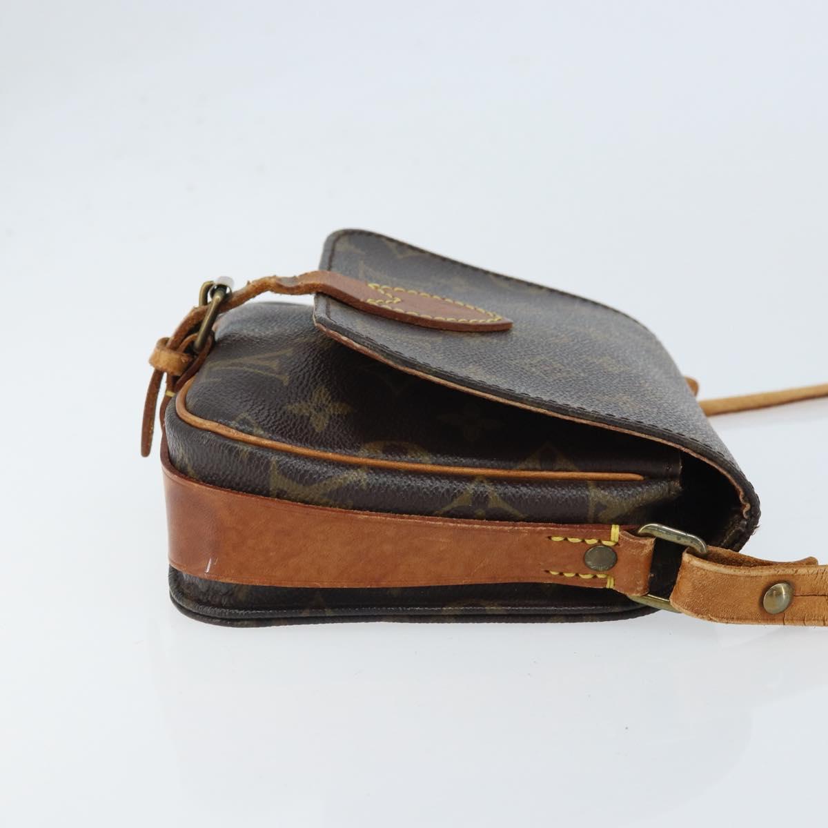 LOUIS VUITTON Monogram Cartouchiere PM Shoulder Bag M51254 LV Auth ka2377