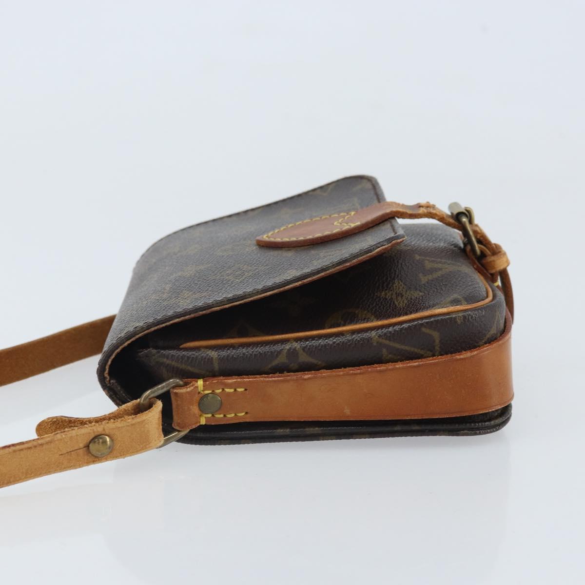 LOUIS VUITTON Monogram Cartouchiere PM Shoulder Bag M51254 LV Auth ka2377