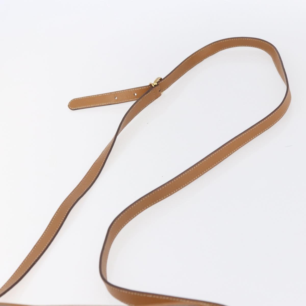 GUCCI Micro GG Supreme Shoulder Bag PVC Beige Gold 007 113 0095 Auth ka238