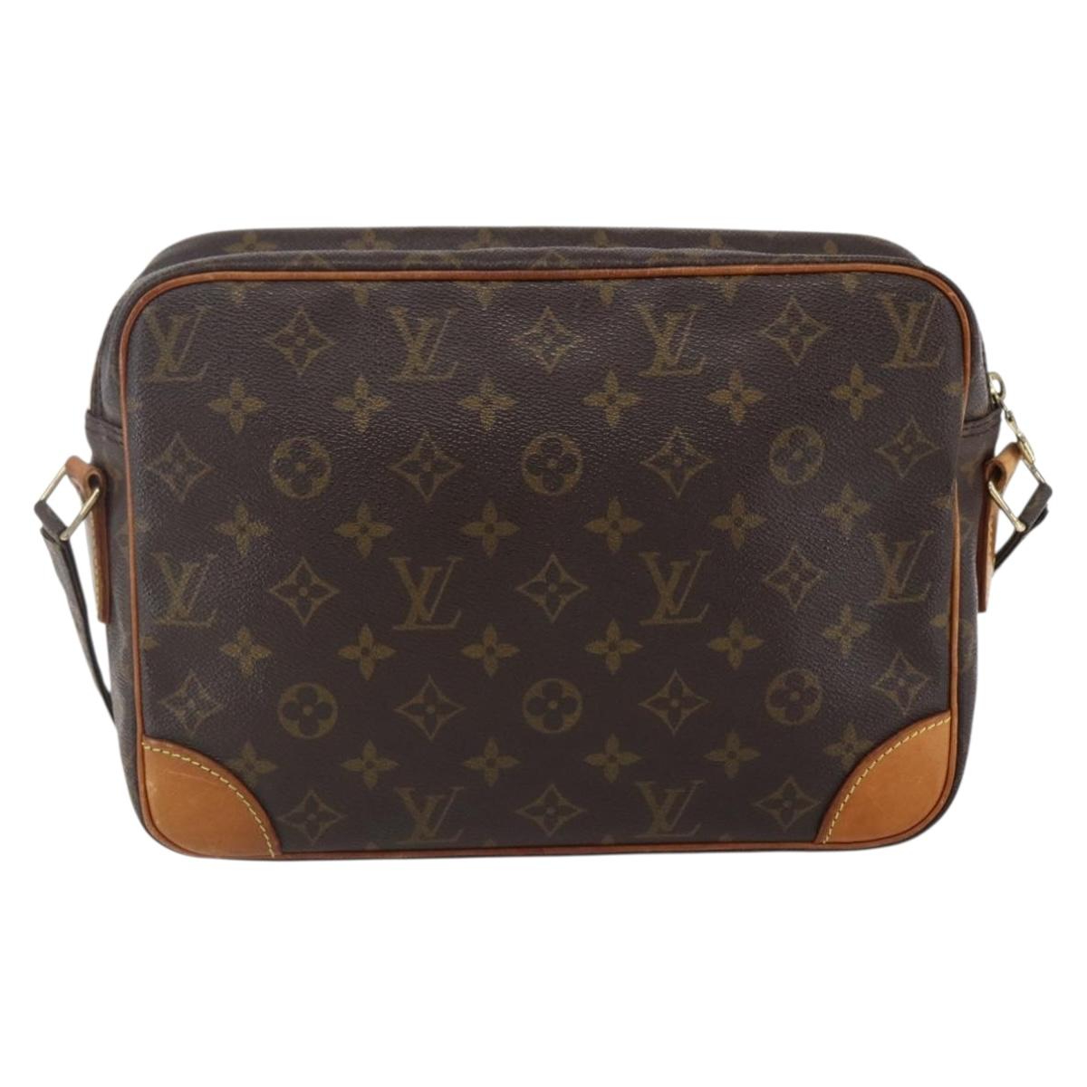 LOUIS VUITTON Monogram Nile Shoulder Bag M45244 LV Auth ka2387