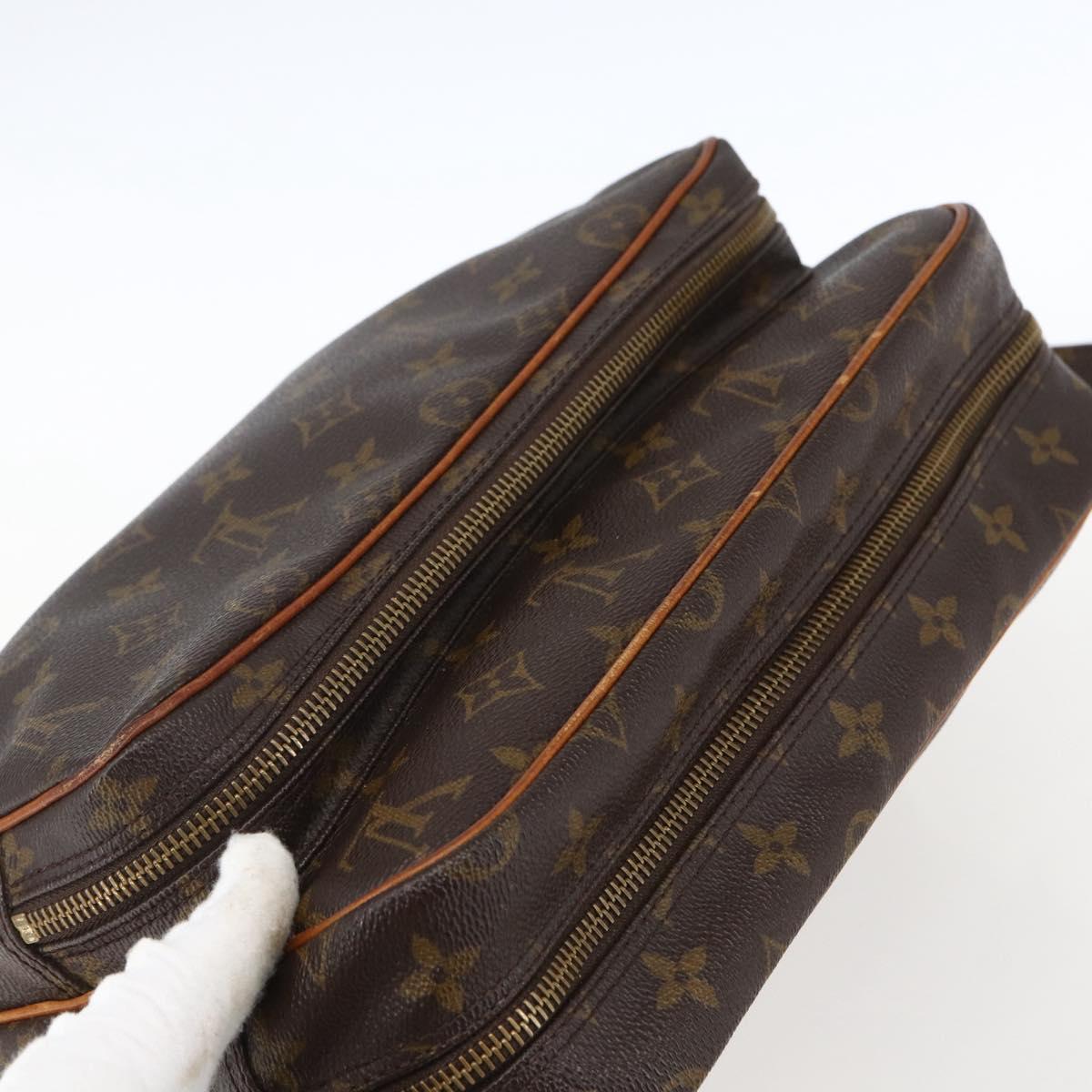 LOUIS VUITTON Monogram Nile Shoulder Bag M45244 LV Auth ka2387