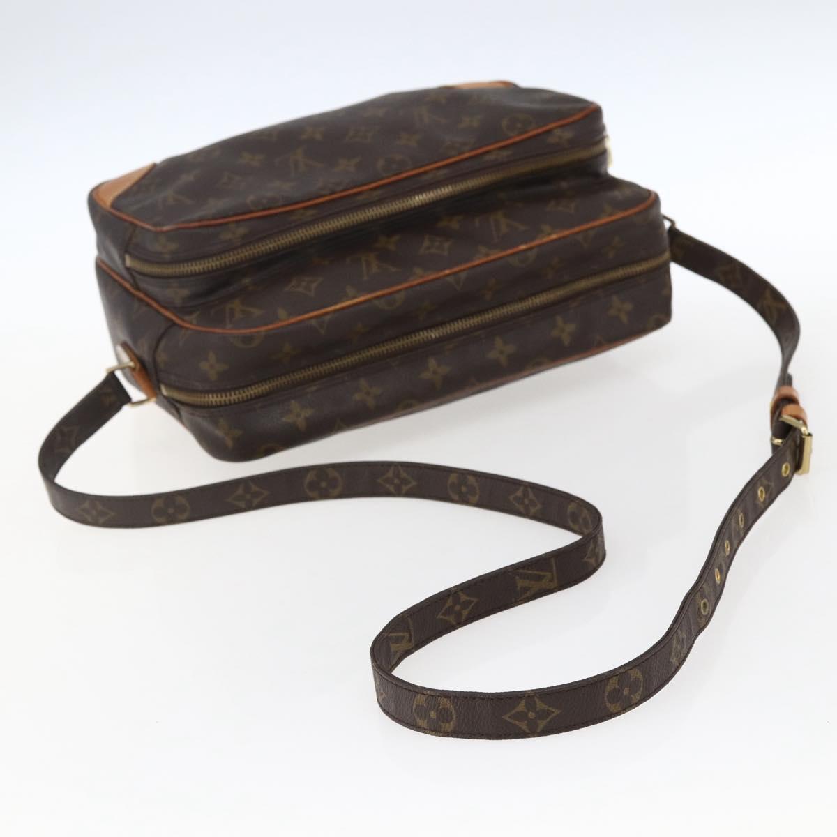 LOUIS VUITTON Monogram Nile Shoulder Bag M45244 LV Auth ka2387