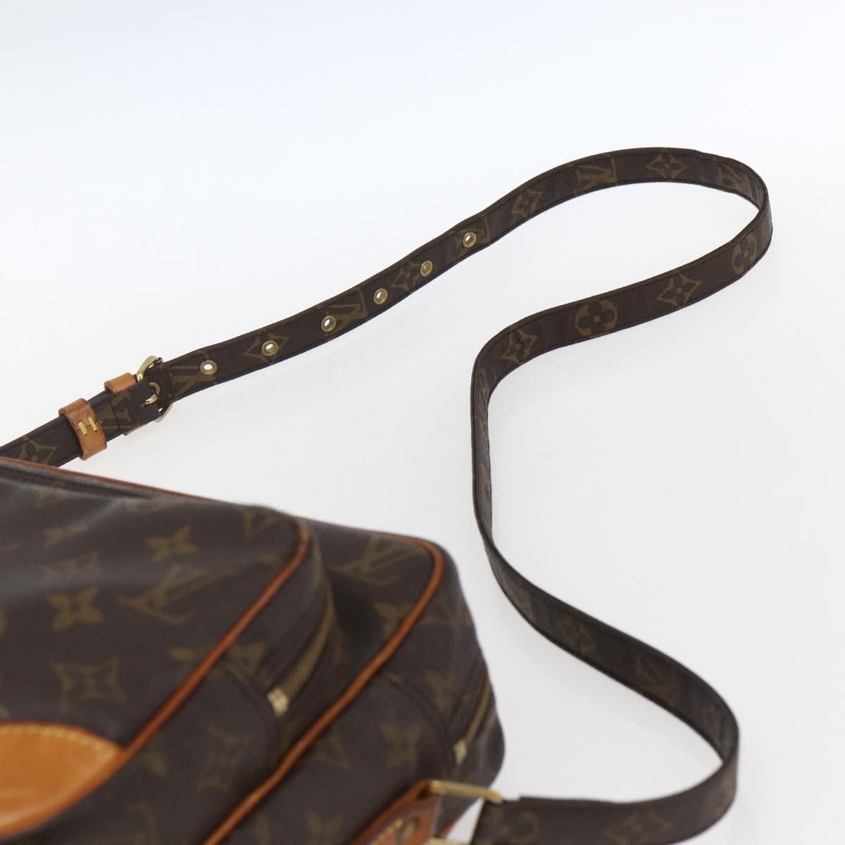 LOUIS VUITTON Monogram Nile Shoulder Bag M45244 LV Auth ka2387