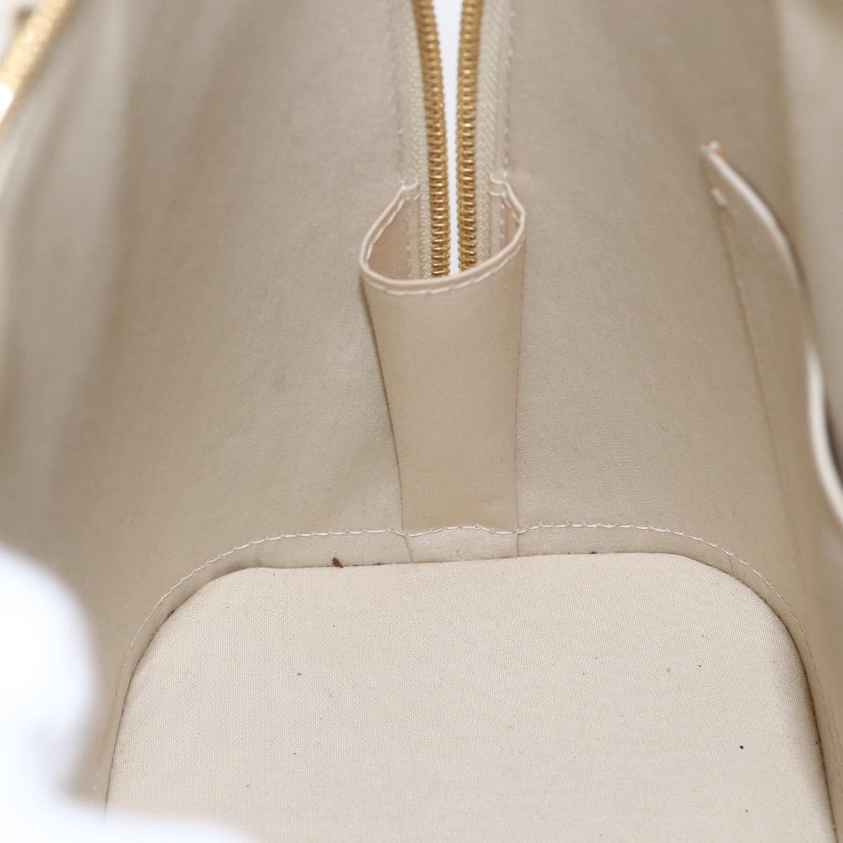 LOUIS VUITTON Monogram Vernis Alma PM Hand Bag Dunne M90170 LV Auth ka2396