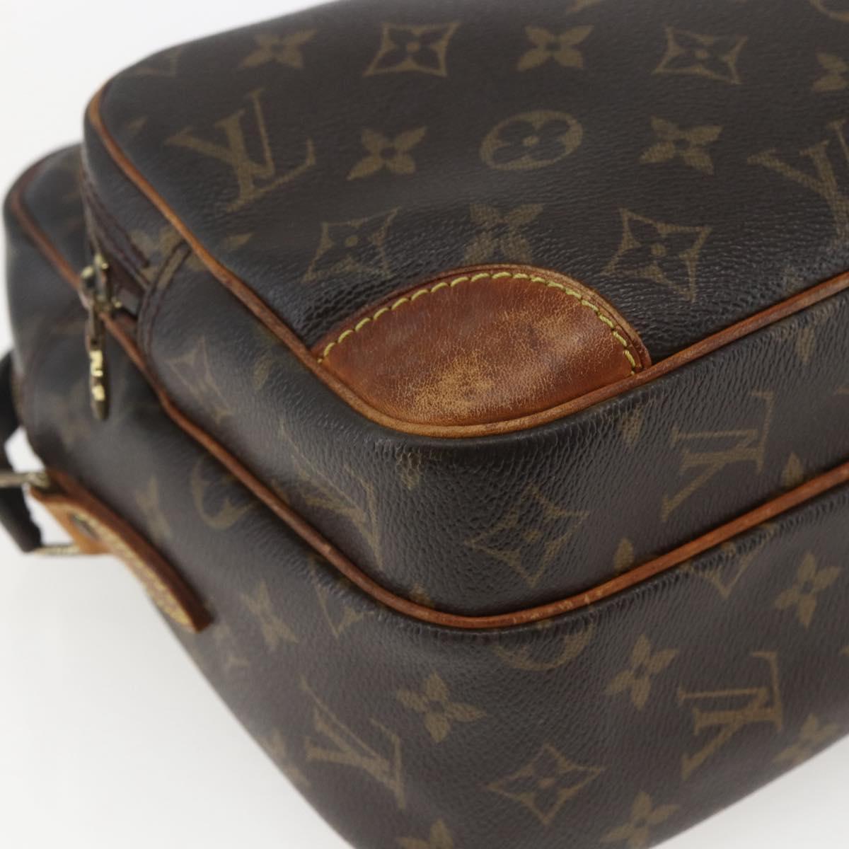 LOUIS VUITTON Monogram Nile Shoulder Bag M45244 LV Auth ka2399