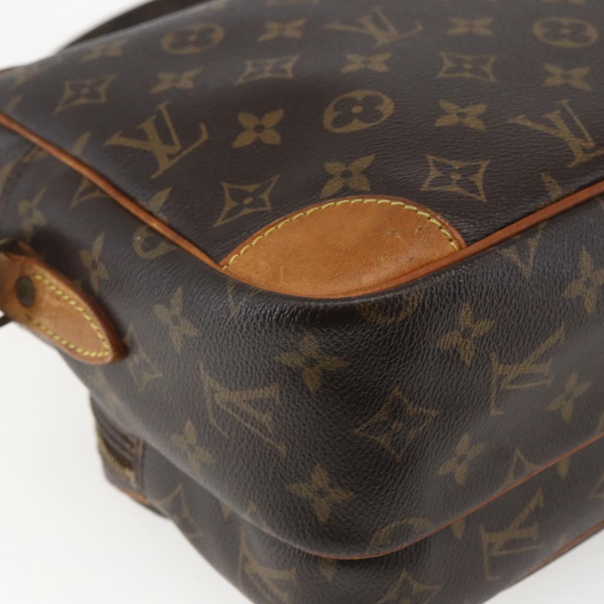 LOUIS VUITTON Monogram Nile Shoulder Bag M45244 LV Auth ka2399