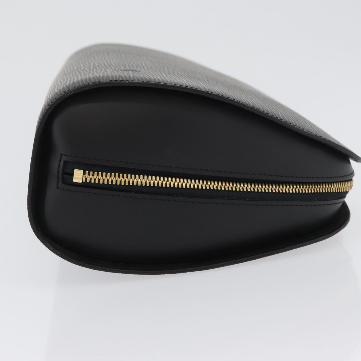 LOUIS VUITTON Epi Dauphine GM Cosmetic Pouch Black M48432 LV Auth ka2400