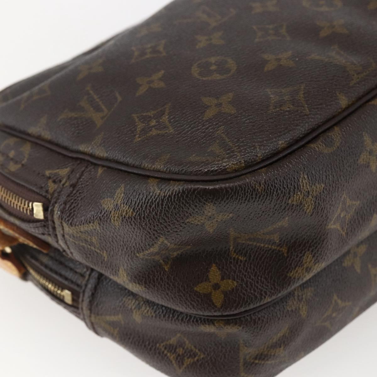 LOUIS VUITTON Monogram Reporter PM Shoulder Bag M45254 LV Auth ka2409