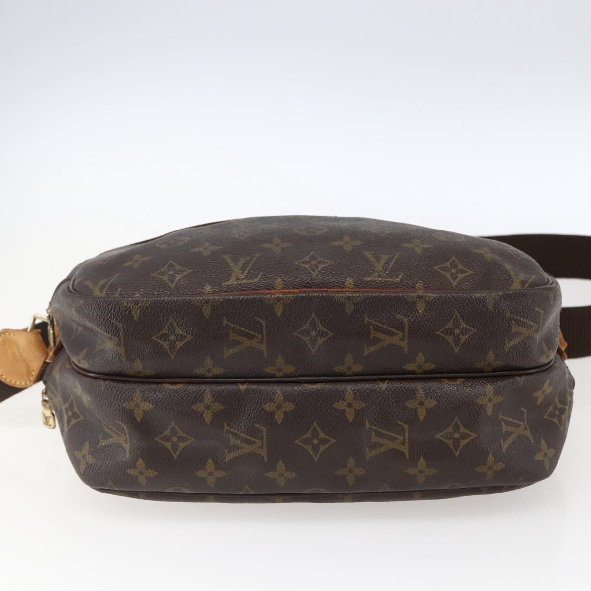 LOUIS VUITTON Monogram Reporter PM Shoulder Bag M45254 LV Auth ka2409