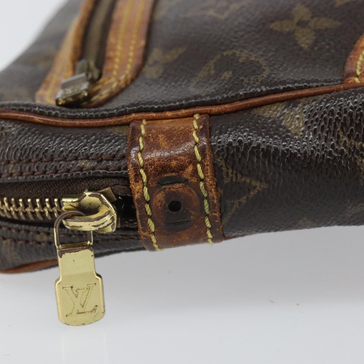 LOUIS VUITTON Monogram Marly Dragonne GM Clutch Bag M51825 LV Auth ka2410
