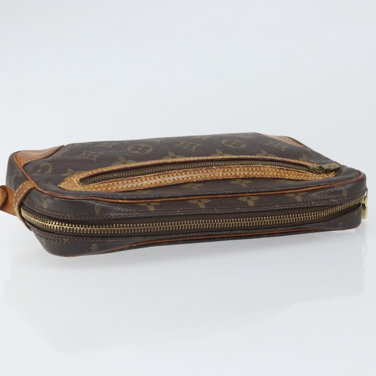 LOUIS VUITTON Monogram Marly Dragonne GM Clutch Bag M51825 LV Auth ka2410