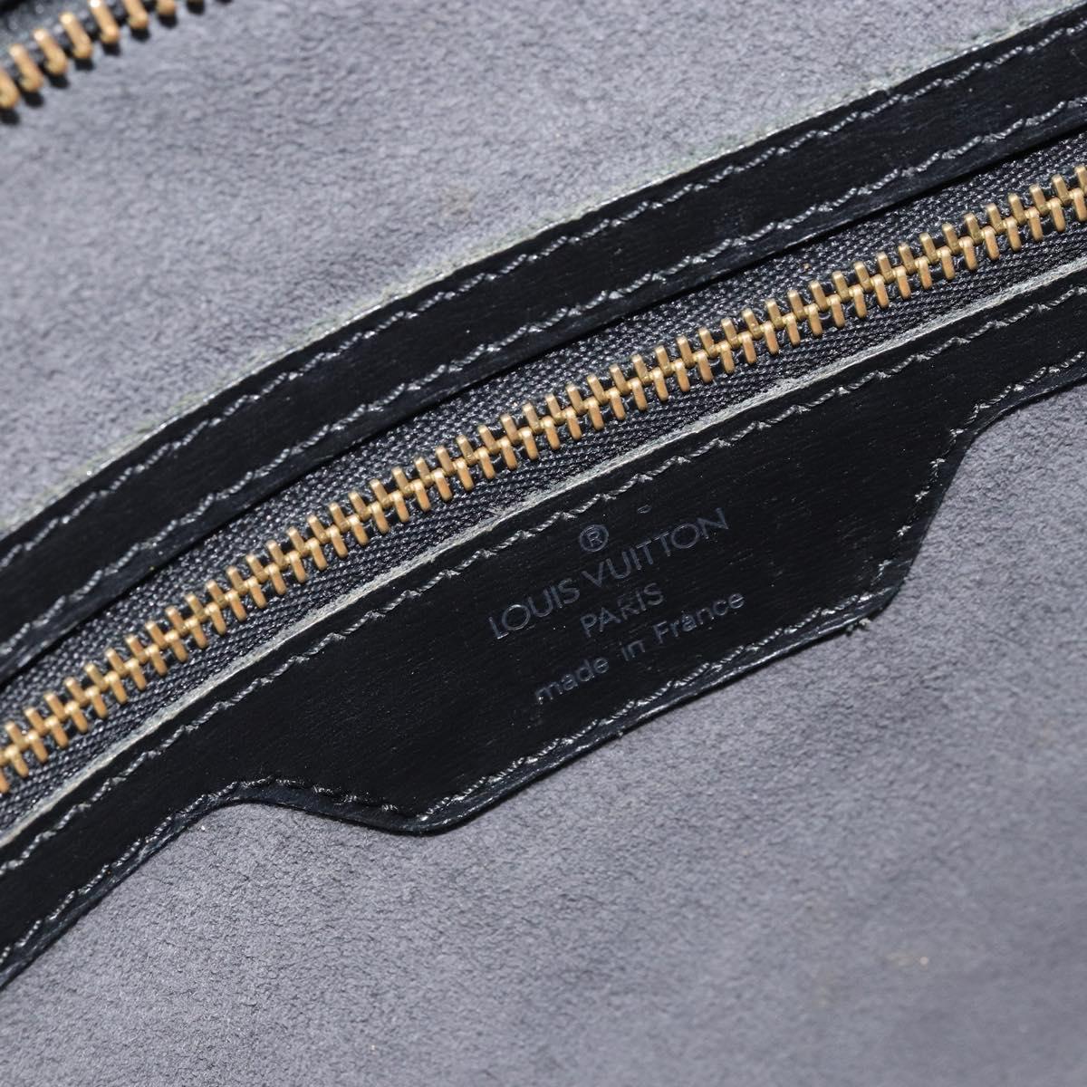LOUIS VUITTON Epi Saint Jacques Shopping Shoulder Bag Black M52262 Auth ka2421