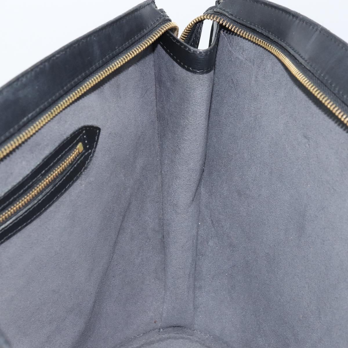 LOUIS VUITTON Epi Saint Jacques Shopping Shoulder Bag Black M52262 Auth ka2421