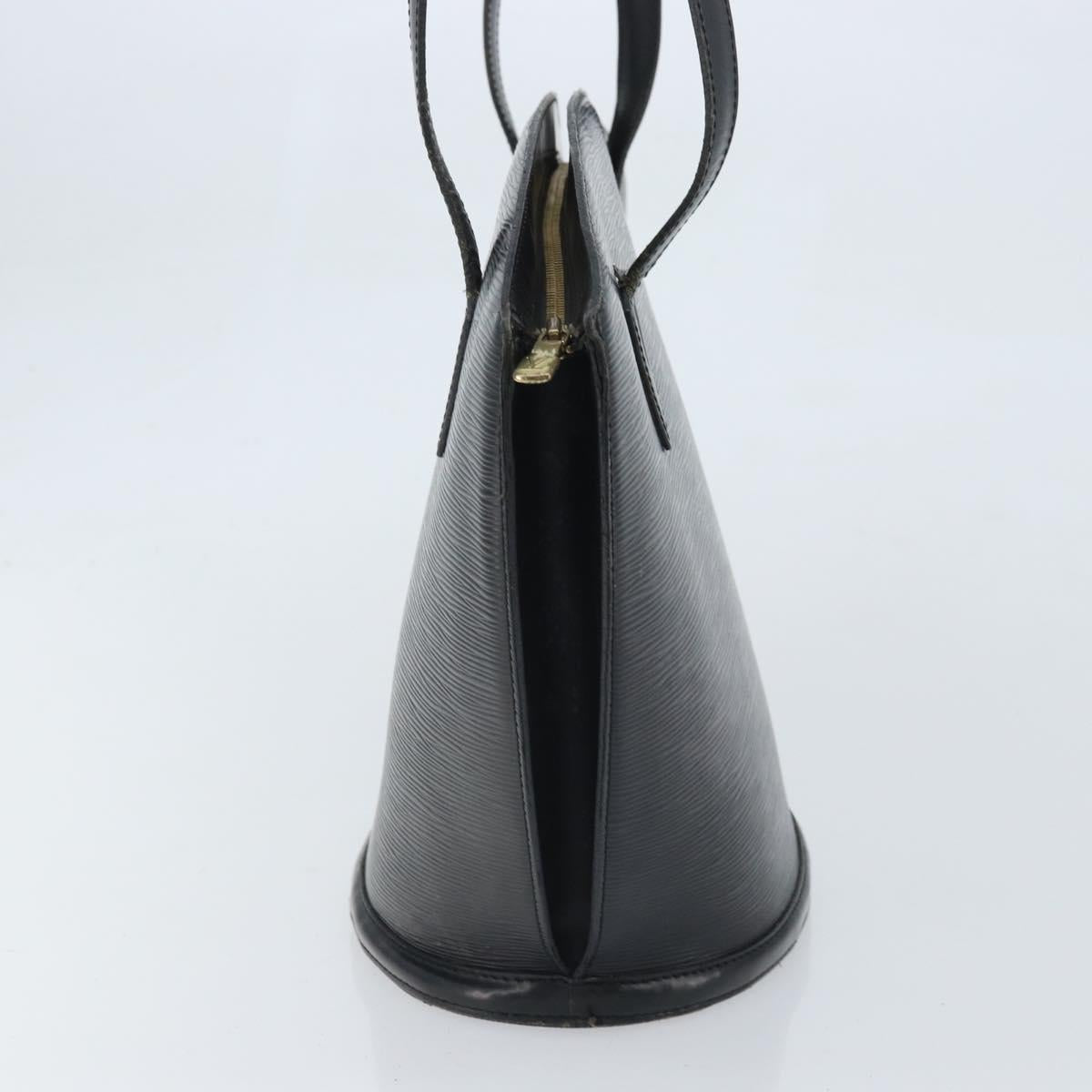 LOUIS VUITTON Epi Saint Jacques Shopping Shoulder Bag Black M52262 Auth ka2421