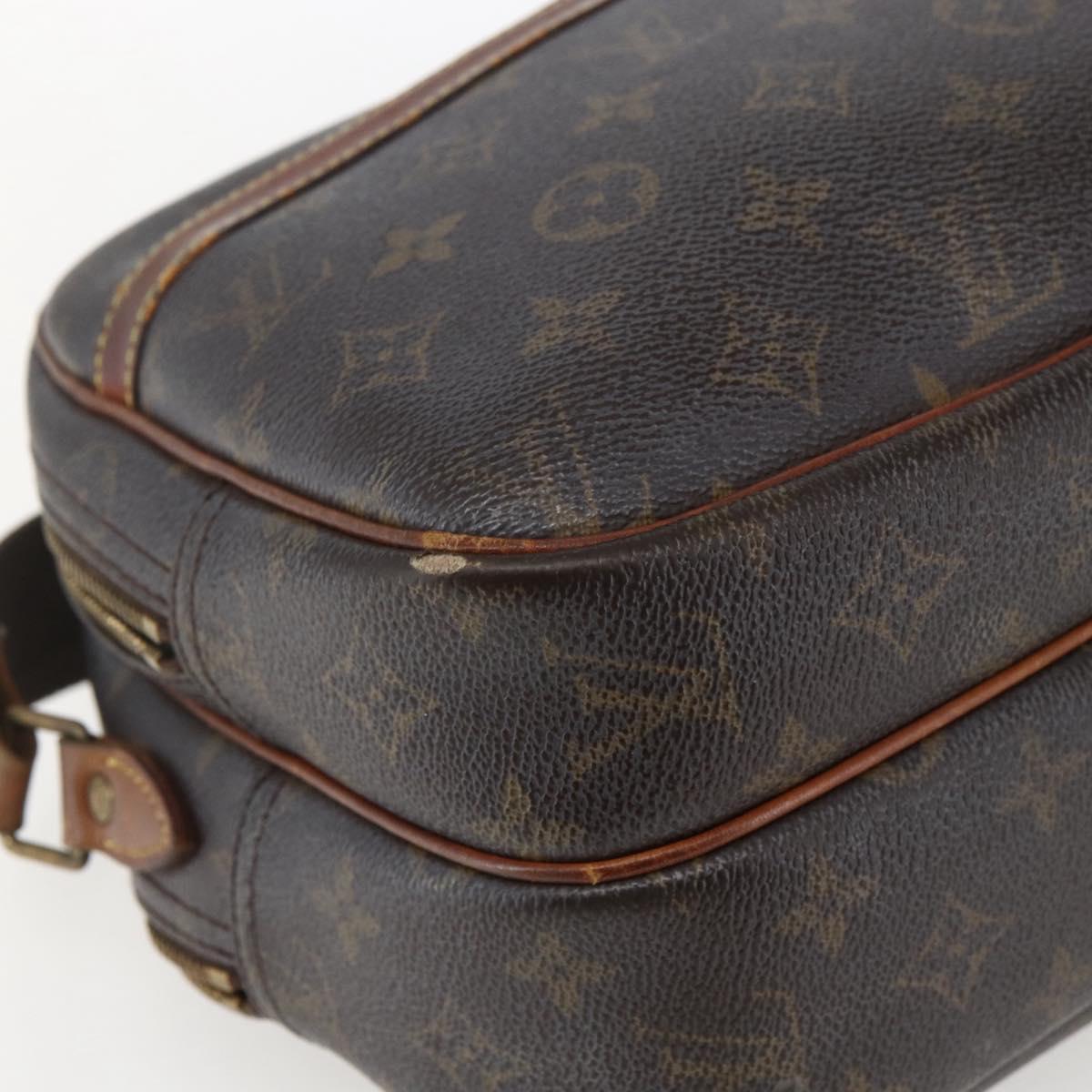 LOUIS VUITTON Monogram Reporter PM Shoulder Bag M45254 LV Auth ka2424