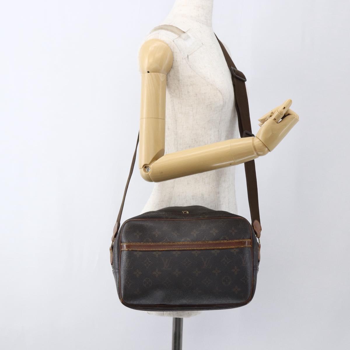 LOUIS VUITTON Monogram Reporter PM Shoulder Bag M45254 LV Auth ka2424